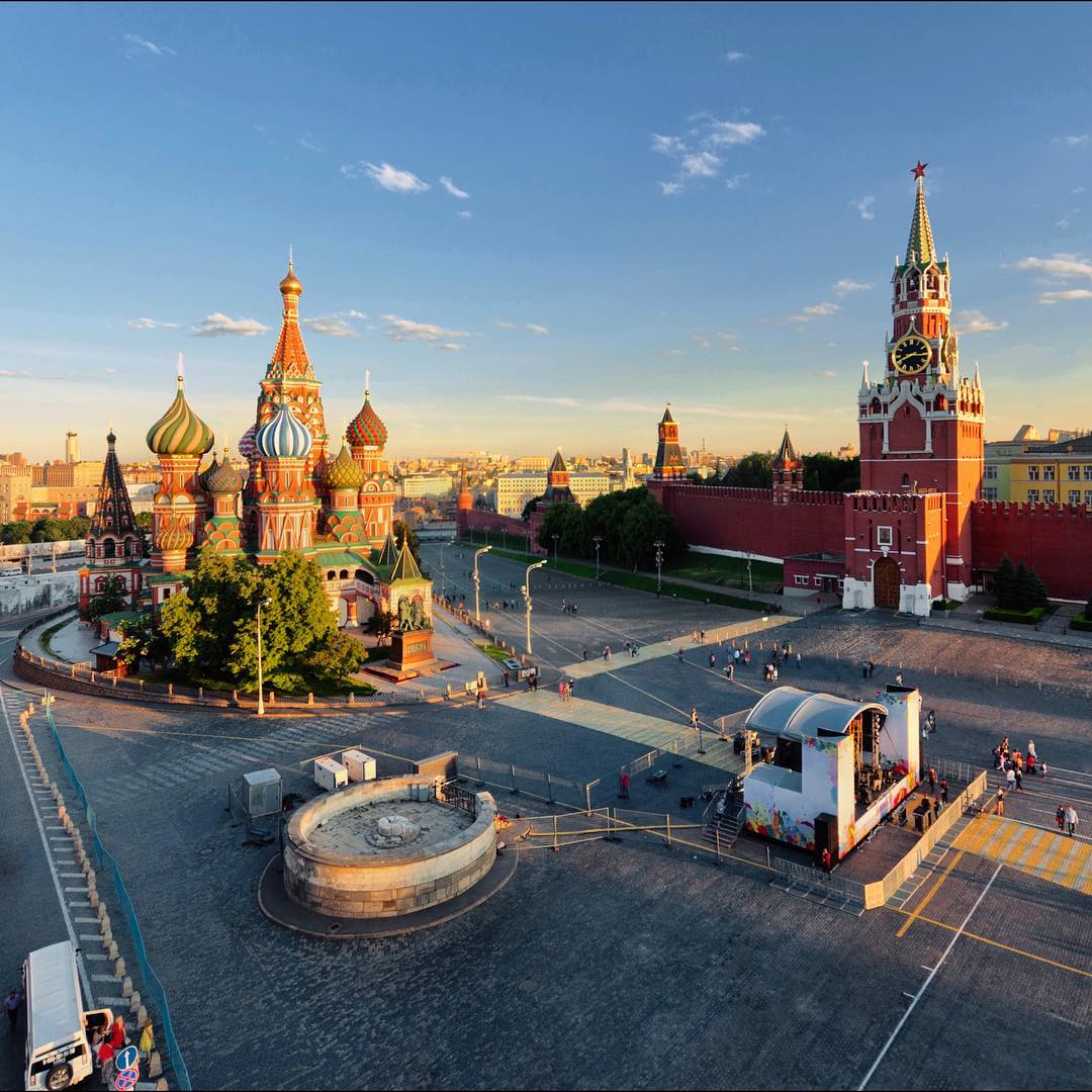 Крыши московского кремля