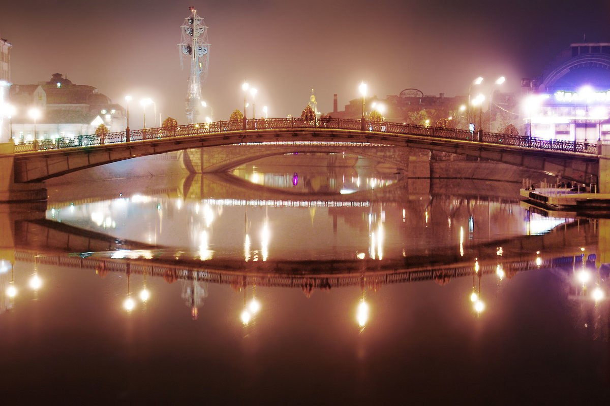 Лужков мост в москве